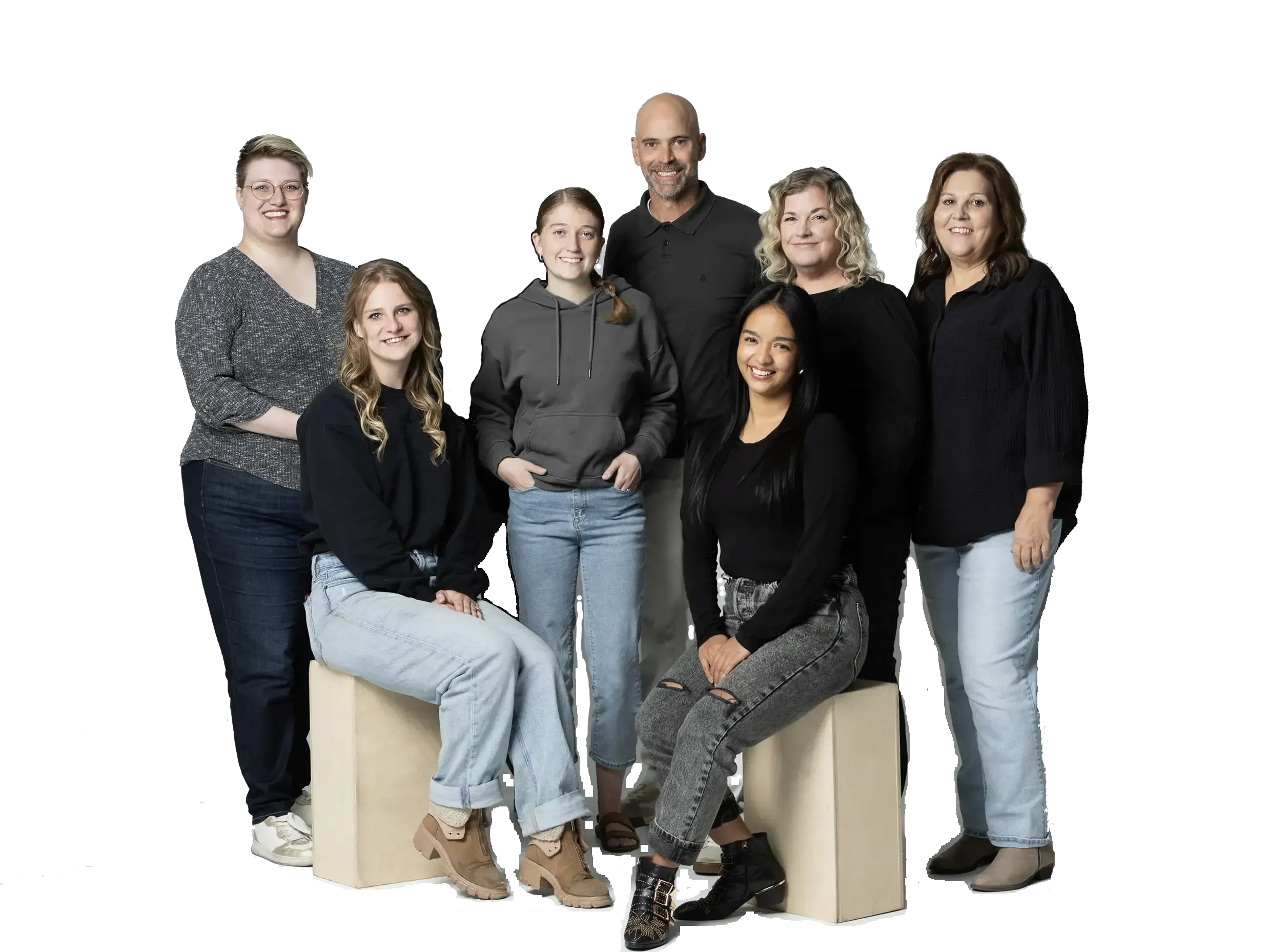 Hill Insurance team group